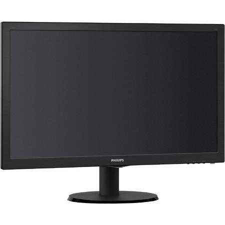 Monitor LED Philips 21.5 inch, 5ms, Black