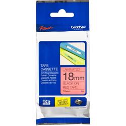 Banda laminata Brother TZE441 Black/Red