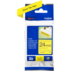 Banda laminata Brother TZES651 24MM BLK/YEL/ADH