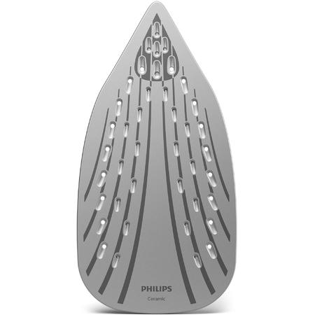 Fier de calcat Philips EasySpeed Plus GC2148/30, 2100w, Talpa Ceramica, 0.27 l, 30 g/min, Sistem antipicurare, Mov