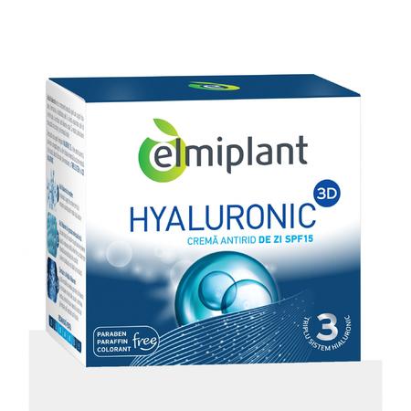 Crema antirid de zi Elmiplant Hyaluronic, 50 ml