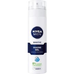Gel de ras Nivea Men, Ten sensibil, 200ml