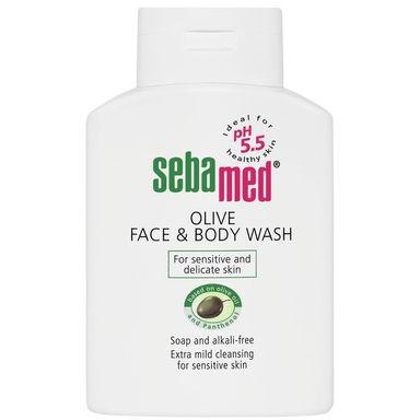 Lichid dermatologic de curatare Sebamed cu ulei de masline pentru fata si corp, 200ml