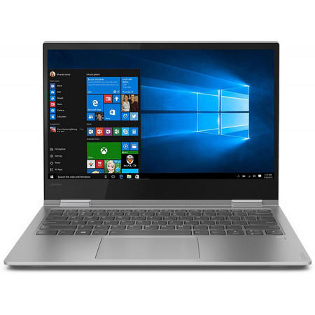 Laptop 2 in 1 YOGA 730-13IKB cu procesor Intel® Core™ i5-8250U pana la 3.40 GHz, Kaby Lake R, 13.3", Full HD, IPS, Touch, 8GB, 256GB SSD, Intel® UHD Graphics 620, Microsoft Windows 10, Platinum