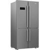 Beko Side by Side GN1416221XP, 541 l, Clasa A+, NeoFrost dual cooling, Everfresh+, H 182 cm, Inox antiamprenta