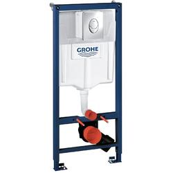 Rezervor WC Grohe Rapid SL set 3 in 1 Skate Air, crom, set fixare, 38721001