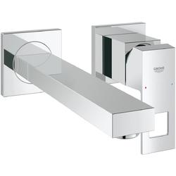 Ornament baterie lavoar perete Grohe Eurocube, pipa 231 mm, crom, 23447000