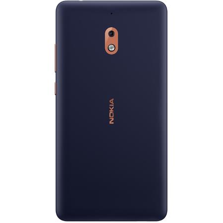 Telefon mobil Nokia 2.1 (2018), Dual SIM, 8GB, 4G, Blue Copper
