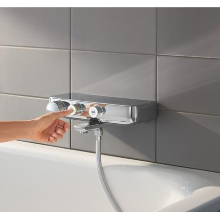 Baterie cada cu termostat Grohe Euphoria SmartControl, crom, 34718000