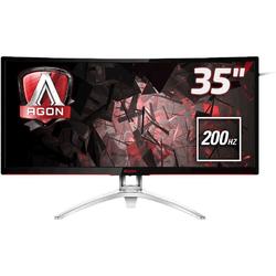 Monitor LED AOC Gaming AG352QCX Curbat 35 inch 4 ms Black FreeSync 200Hz
