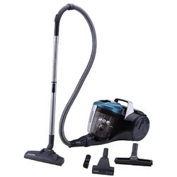 Aspirator fara sac Hoover Breeze BR71_BR30011, 700 W, 2 l, Single Cyclone, accesorii 2 in 1, negru