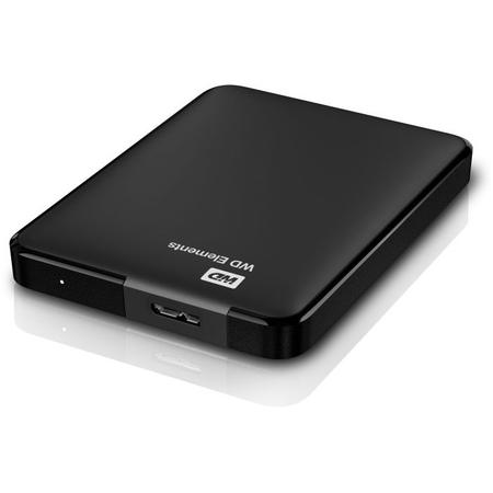 HDD Extern Western Digital 500GB 2,5", USB3.0, ELEMENTS WDBUZG5000ABK