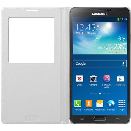 Husa Galaxy Note 3 N9005 S-View Cover White