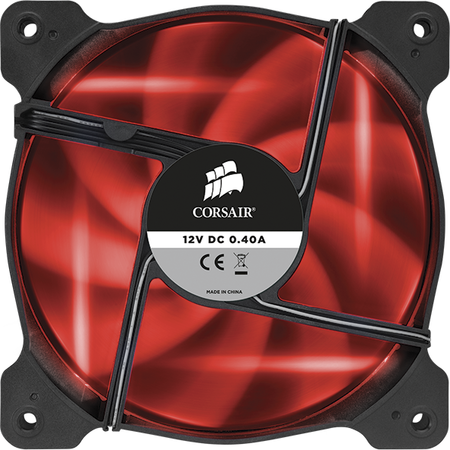 Ventilator/Radiator Corsair Air Series AF120 LED Red Quiet Edition High Airflow 120mm Fan - Twin Pack