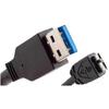 BELKIN Cablu, 1.8m, Micro USB 3.0, F3U166CP1.8M