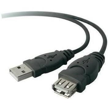Cablu prelungitor USB 2.0 (AM-AF) 3m, F3U153CP3M