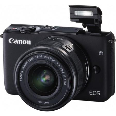 Camera foto EOS M10 kit 15-45mm, 18 MP, CMOS, 3" LCD tactil