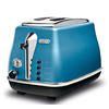 DeLonghi Toaster Icona CTO 2003.B, 2 felii, 900 W, Albastru