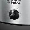 Russell Hobbs Slow cooker Cook Home Searing 22740-56, 3.5 l, 2 setari gatit, mentinere la cald, include tigaie prajit, inox