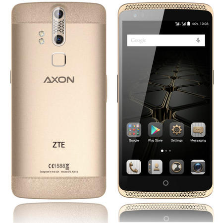 Telefon Mobil ZTE Axon Elite Dual Sim 32GB LTE 4G Auriu