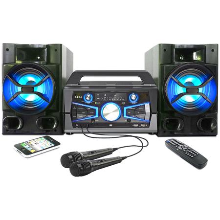 Minisistem KS5500-B, 2x50W, Karaoke, Bluetooth