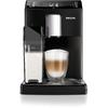 Philips Espressor super-automat EP3550/00, sistem filtrare AquaClean, carafa de lapte integrata, 5 setari intensitate, optiune cafea macinata, 5 bauturi, negru