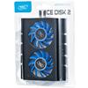 Deepcool Cooler HDD Icedisk 2, dual 60x60x10mm fans, pentru HDD de 3.5"