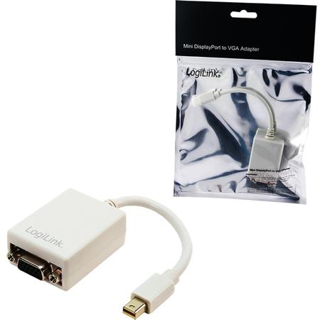 Adaptor Mini DisplayPort la VGA, lungime cablu 9 cm