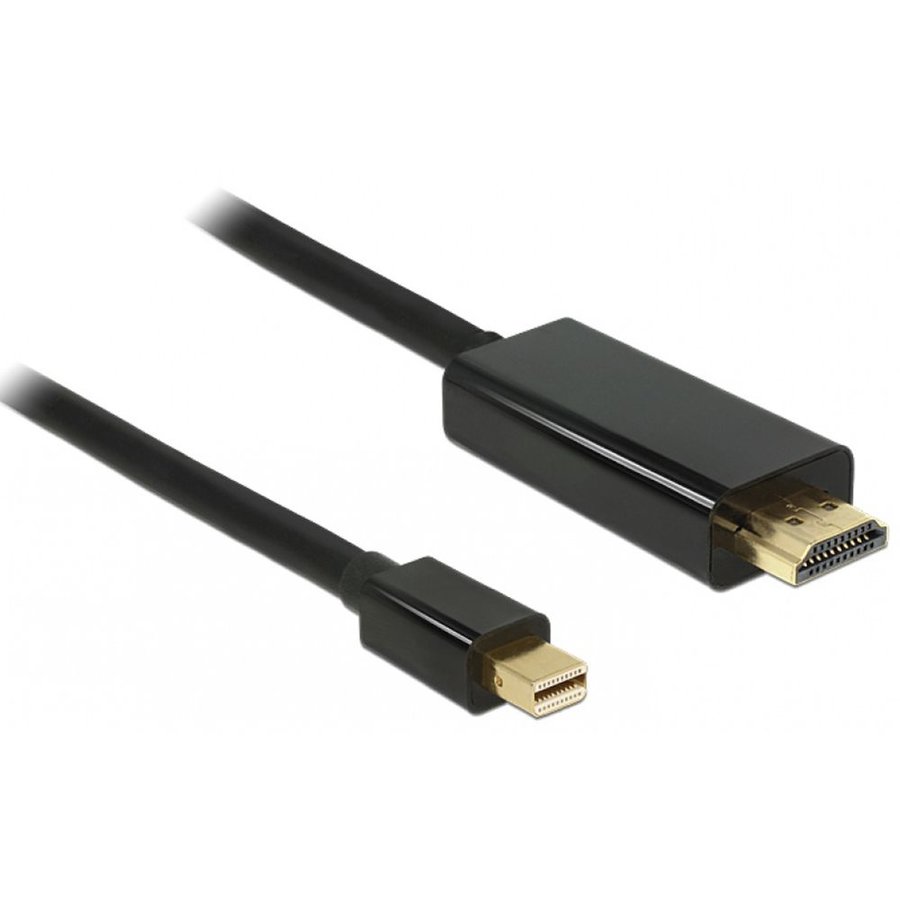 Cablu mini Displayport 1.1 male > HDMI-A male 3m, black