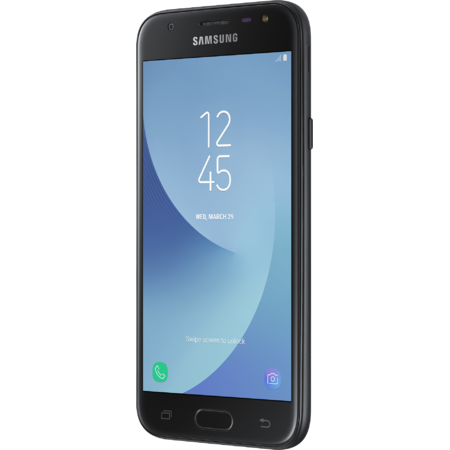 Telefon mobil Galaxy J3 (2017), Dual SIM, 16GB, 4G, negru