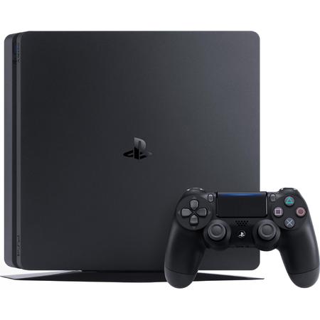 Consola PS4 Slim 500GB Black + FIFA 18 + Extra DualShock 4 V2 controller