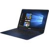 Ultrabook ASUS 15.6'' ZenBook UX530UQ, FHD, Intel Core i7-7500U , 8GB DDR4, 512GB SSD, GeForce 940MX 2GB, Win 10 Pro, Blue