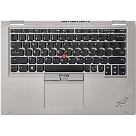 Laptop 2-in-1 Lenovo 13.3'' ThinkPad Yoga 370, FHD IPS Touch, Intel Core i7-7500U , 8GB DDR4, 256GB SSD, GMA HD 620, FingerPrint Reader, Win 10 Pro, Silver