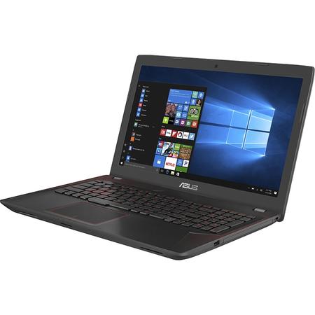 Laptop ASUS Gaming 15.6'' FX553VE, FHD,  Intel Core i5-7300HQ , 8GB DDR4, 1TB 7200 RPM, GeForce GTX 1050 Ti 2GB, Endless OS, Black