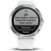 GARMIN Ceas Smartwatch  vivoactive 3, GPS, Argintiu, curea silicon alba