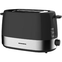Heinner Prajitor de paine Roastit 850 HTP-850BK, capacitate: 2 felii, ornamnete din inox