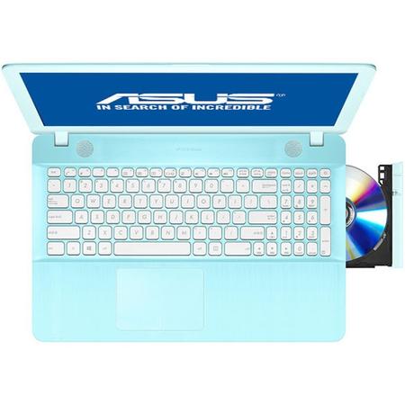 Laptop ASUS 15.6'' X541UV, Intel Core i3-6006U , 4GB DDR4, 500GB, GeForce 920MX 2GB, Endless OS, Aqua Blue