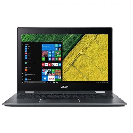 Laptop 2-in-1 Acer 13.3'' Spin 5 SP513-52N, FHD IPS Touch, Intel Core i7-8550U , 8GB DDR4, 256GB SSD, GMA UHD 620, Win 10 Home, Steel Gray