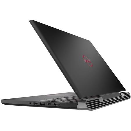 Laptop DELL Gaming 15.6'' Inspiron 7577 (seria 7000), FHD,  Intel Core i7-7700HQ , 16GB DDR4, 1TB + 256GB SSD, GeForce GTX 1060 6GB, Linux, Black