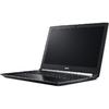 Laptop Acer 15.6'' Aspire 7 A715-71G, FHD, Intel Core i7-7700HQ , 8GB DDR4, 512GB SSD, GeForce GTX 1050 Ti 4GB, Linux, Black