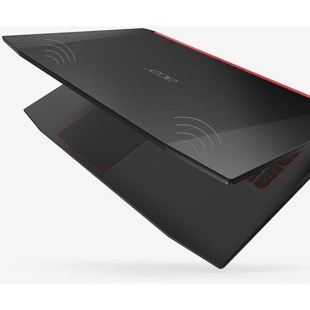 Laptop Acer Gaming 15.6'' Nitro 5 AN515-51, FHD IPS,  Intel Core i7-7700HQ , 8GB DDR4, 256GB SSD, GeForce GTX 1050 Ti 4GB, Linux, Black