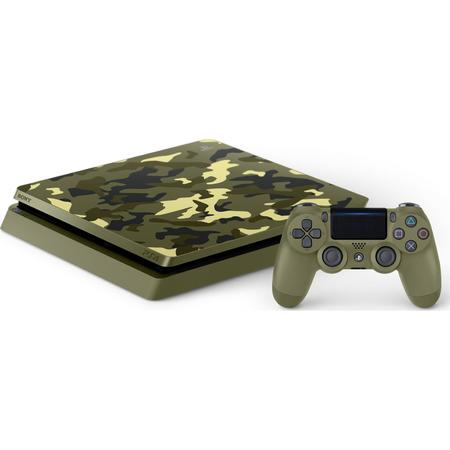 Consola Playstation 4 Slim 1TB Black Limited Edition + Call Of Duty WWII