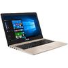 Laptop ASUS 15.6'' VivoBook Pro 15 N580VN, FHD,  Intel Core i7-7700HQ , 8GB DDR4, 500GB + 128GB SSD, GeForce MX150 2GB, Endless OS, Gold