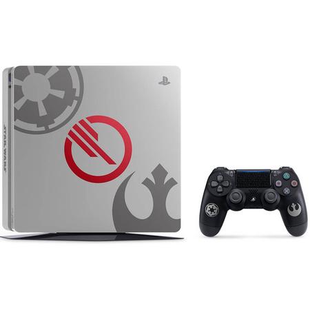 Console Playstation 4 Slim 1TB Black Limited Edition + Game Star Wars Battlefront II