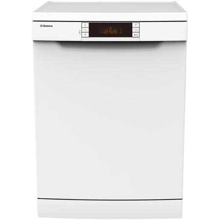 Masina de spalat vase Hansa ZWM 627 WEB, 14 seturi, 7 programe, Clasa E, Display LED, 60 cm, Alb