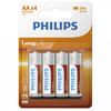 Philips Baterii PH LONGLIFE AA 4-BLISTER