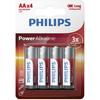 Philips Baterii POWER ALKALINE AA 4-BLISTER