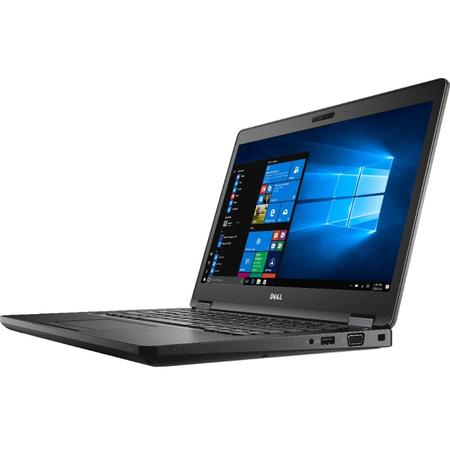 Laptop DELL 14'' Latitude 5480 (seria 5000), FHD, Intel Core i7-7820HQ , 16GB DDR4, 256GB SSD, GMA HD 630, Win 10 Pro, 4-cell