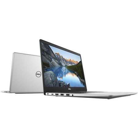 Laptop DELL 15.6'' Inspiron 7570 (seria 7000), FHD IPS, Intel Core i7-8550U , 8GB DDR4, 1TB + 256GB SSD, GeForce 940MX 2GB, Win 10 Pro, Platinum Silver