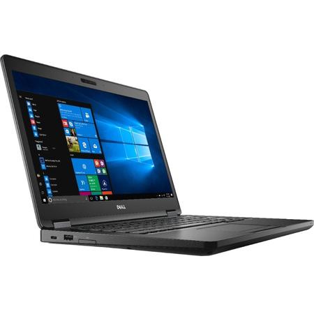 Laptop DELL 14'' Latitude 5480 (seria 5000), FHD,  Intel Core i5-7440HQ , 8GB DDR4, 256GB SSD, GeForce 930MX 2GB, Win 10 Pro, 4-cell